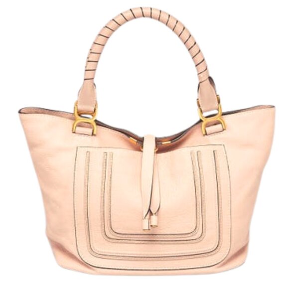 Chloé Marcie Large Tote Bag, RARE Ballet Pink - Picture 1 of 16